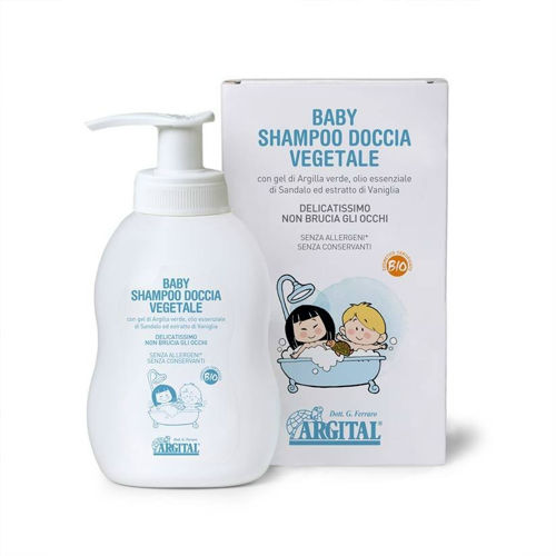 Baby hypoalergenní sprchový šampon Argital