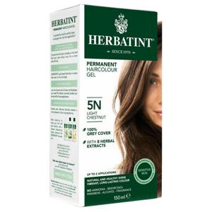 Herbatint Permanentní barva na vlasy Světlý kaštan 5N