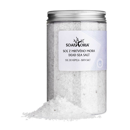 Sůl do koupele - sůl z Mrtvého moře Soaphoria