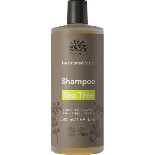 Zklidňující šampon Tea tree 500 ml Urtekram